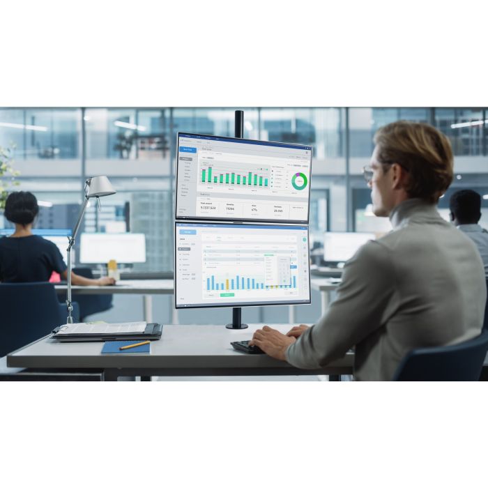 KENSINGTON DUAL MONITOR ARM/