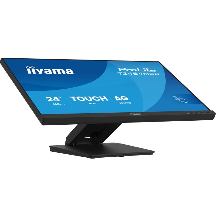 iiyama ProLite Touch Screen T2454MSC-B3AG 24" IPS FHD, 1920x1080, 300cd/m², HDMI, DP, Speakers, Double Hinge stand, 10P Touch, Anti Glare