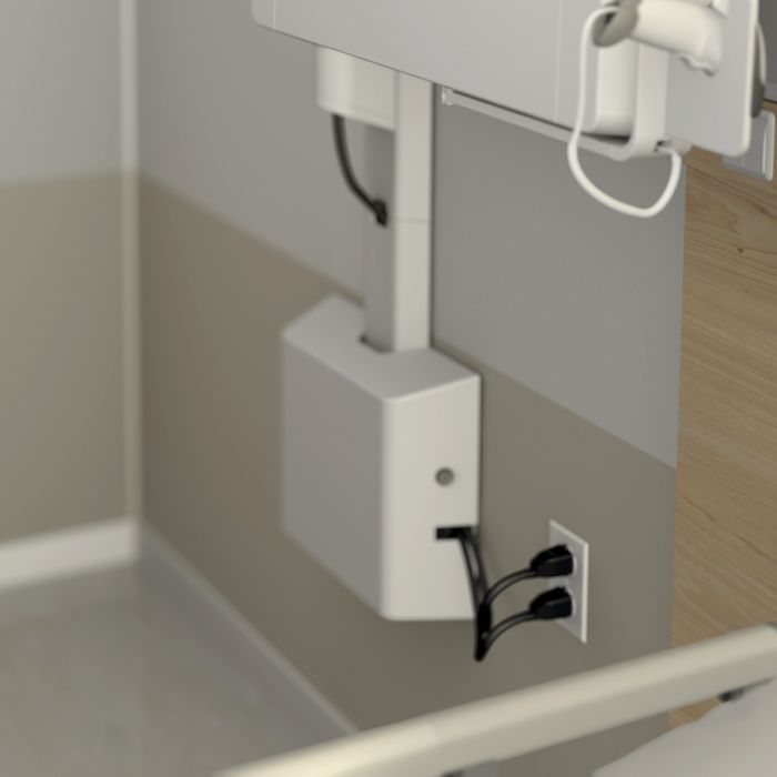 CPU WALL CABINET SNOW/