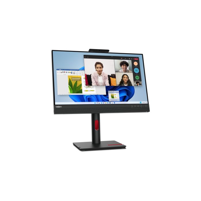 Lenovo Monitor ThinkVision 23.8" TIO24 Gen5 Touch 16:9 Panel IPS 1920 x 1080 Lift Camera & Speakers VGA DP HDMI