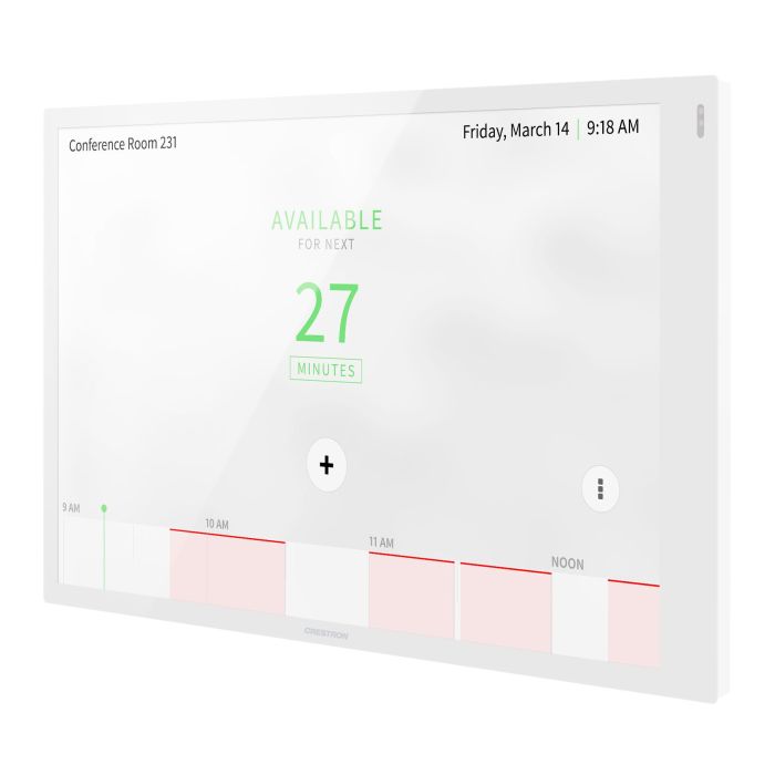 10.1IN ROOM SCHEDULING TOUCH/SCREEN WHITE SMOOTH