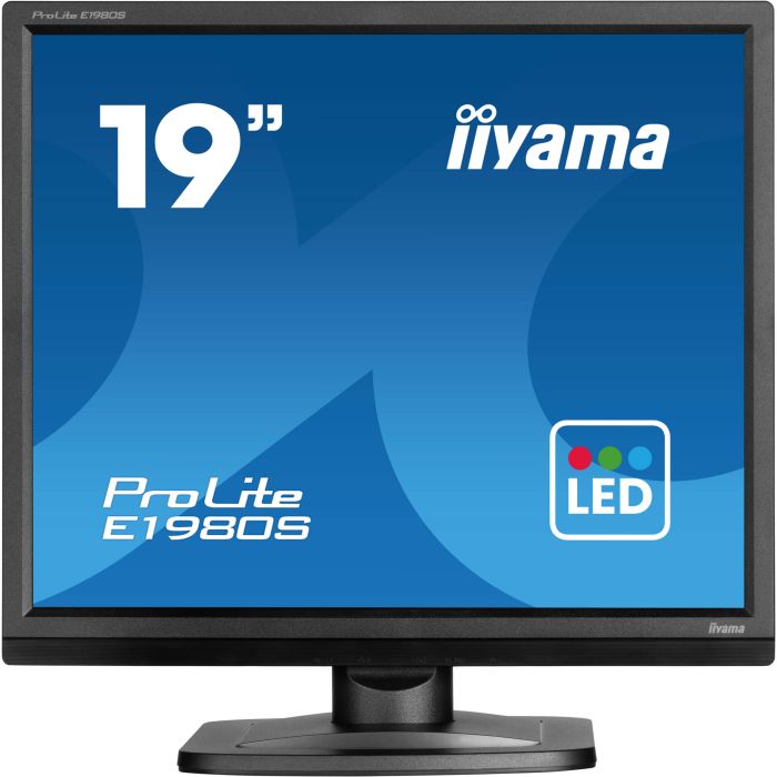 iiyama Monitor ProLite E1980S-B1 19" TN-panel, 1280x1024, 250cd/m², HDMI, DP