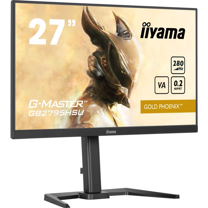 iiyama Gold Phoenix GB2795HSU-B1 27" Fast VA Gaming, 1920x1080 280Hz0.2ms, 300cd/m², HDMI, FreeSync Premium