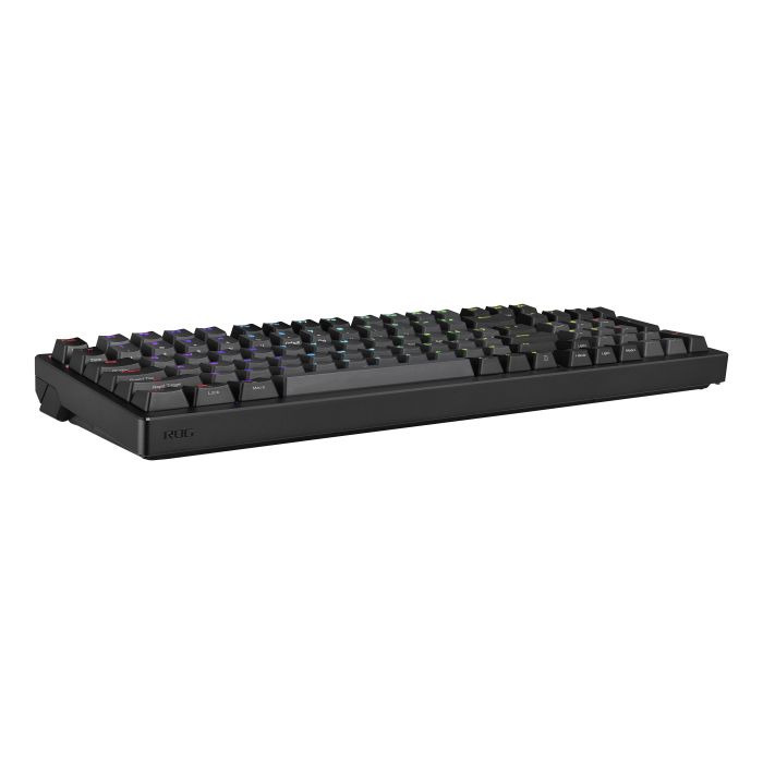 ASUS ROG Azoth 96 HE wireless analog gaming keyboard hot-swappable ROG HFX V2 magnetic switches, Hall Senor, rapid trigger