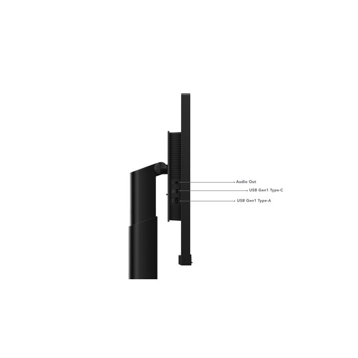 Lenovo Monitor ThinkVision P27u-20 27" IPS 4K AG 6ms 400cd 1000:1 60Hz Dock Speakers Tilt Swivel Lift Pivot