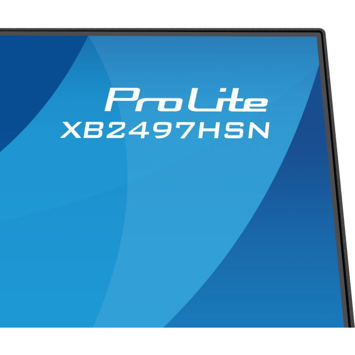 iiyama Monitor ProLite XB2497HSN-B1 24" IPS 4-side slim, 1920x1080 100Hz1ms, 350cd/m², USB-C Dock, 15cmHeightAdj.Stand, HDMI, DP