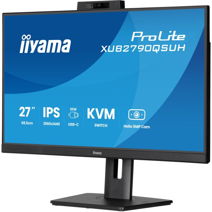iiyama ProLite XUB2790QSUH-B2 27" IPS-panel QHD, 2560X1440,100Hz, 0.4ms, HDMI, DP
