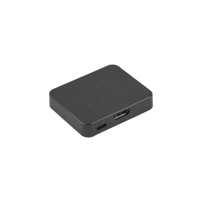 LANBERG SPLITTER VIDEO HDMI->2X HDMI 4K + PORT USB-C CZARNY