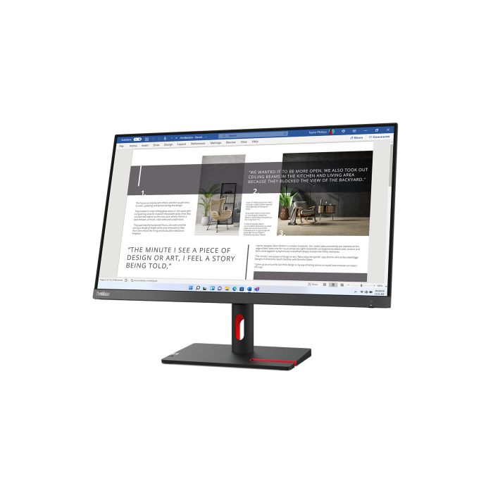 Lenovo Monitor ThinkVision S27i-30 27 IPS FHD AG 4ms 300cd 1300:1 100Hz Tilt