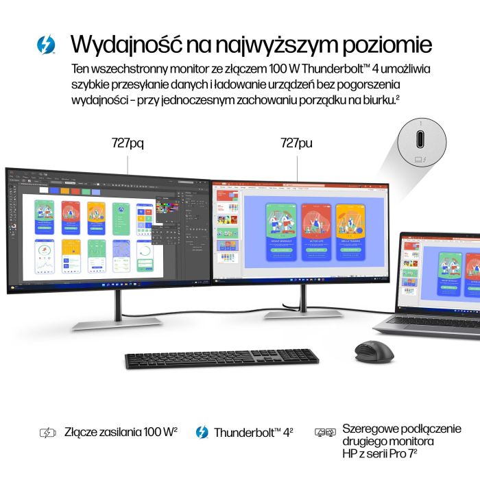 HP S7 PRO 727PU 27 ZOLL 16:9/2560X1440 IPS 400CD 2000:1 USB-C