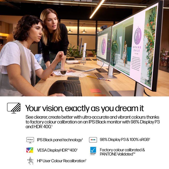 HP S7 Pro 727pq 2560x1440 IPS 5ms DP HDMI USB-C HAS 3/3/0