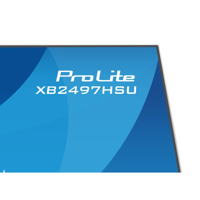 iiyama Monitor ProLite XB2497HSU-W1 24" WH IPS-panel, 1920x1080 120Hz4ms, 350cd/m², 15cmHeight Adj.Stand, HDMI, DP