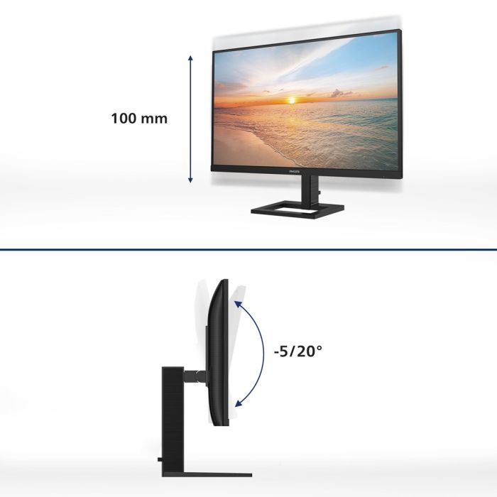 MONITOR PHILIPS LED 23,8" E-LINE 24E1N1300AE/00 100Hz