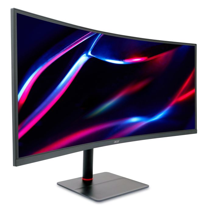 Monitor Acer Nitro XV345CURVbmiphuzx 87cm 34" ZeroFrame Curved 1000R FreeSync Premium 165Hz VA 1ms(GTG) 300nits HDMI DP Type-C Black