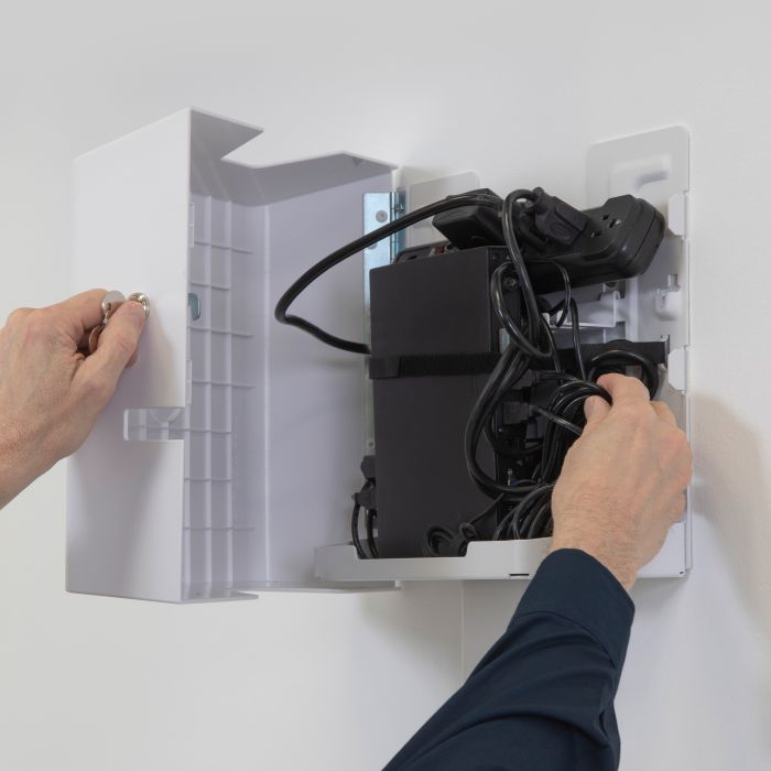 CPU WALL CABINET SNOW/