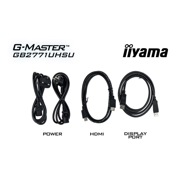 iiyama G-Master Red Eagle GB2771UHSU-B1 27" IPS Gaming, 3840x2160 144Hz0.8ms, DualModeFHD288Hz, 450cd/m², 2xHDMI 2.1, DP, G-SYNC