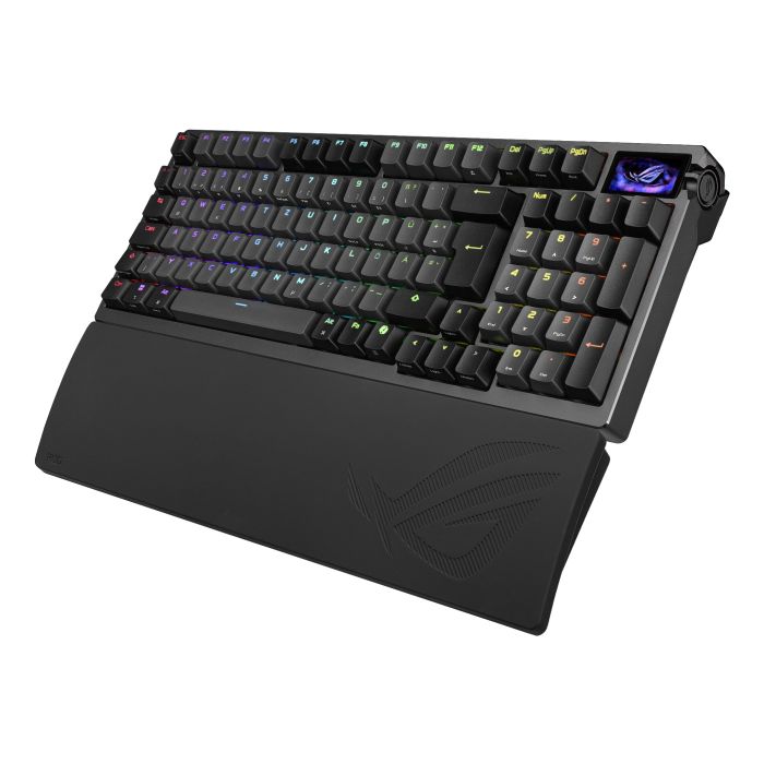 ASUS ROG Azoth 96 HE wireless analog gaming keyboard hot-swappable ROG HFX V2 magnetic switches, Hall Senor, rapid trigger