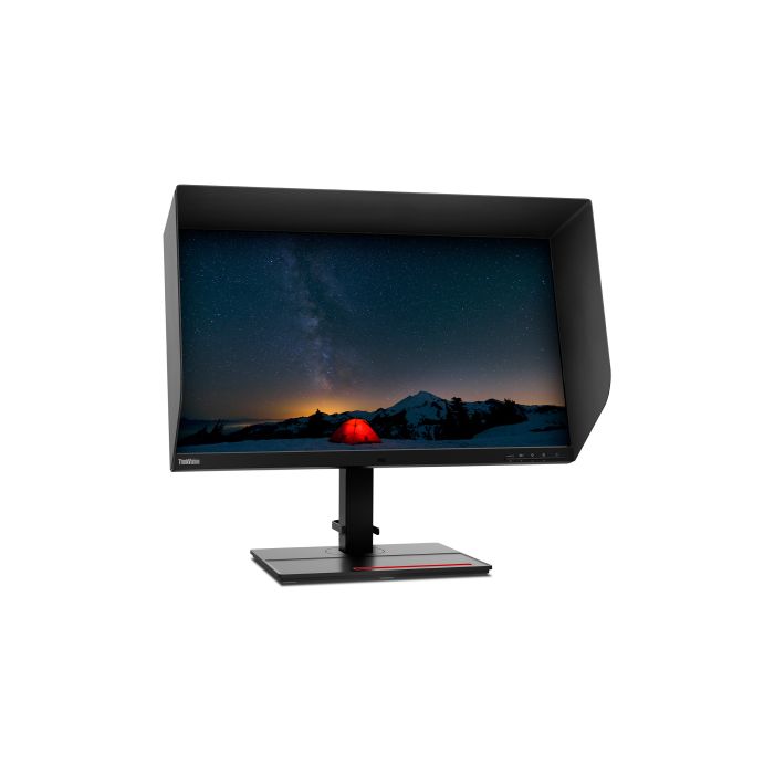 Lenovo Monitor ThinkVision P27u-20 27" IPS 4K AG 6ms 400cd 1000:1 60Hz Dock Speakers Tilt Swivel Lift Pivot