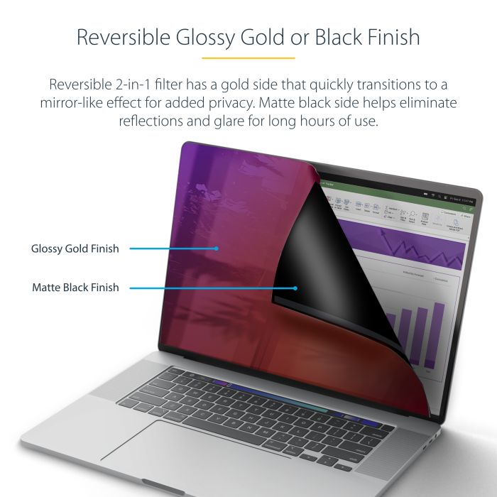 14IN MACBOOK PRIVACY SCREEN/GOLD PRIVACY FILTER/SECURITY SHI