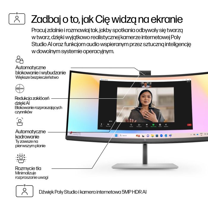 HP S7 Pro 734pm WQHD 3440x1440 IPS 5ms DP USB-C HDMI 3/3/0 Curved