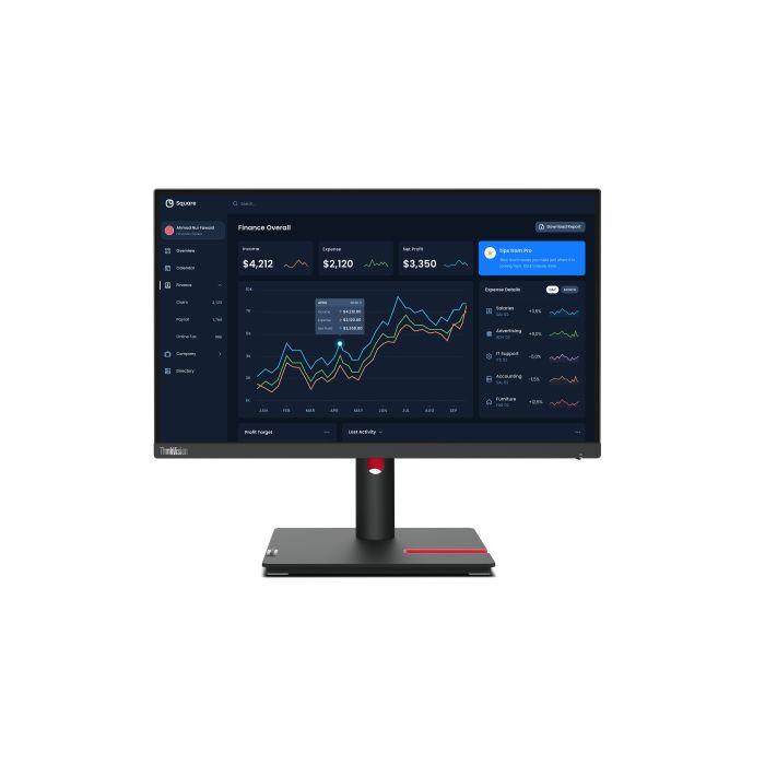 Lenovo Monitor ThinkVision 21.5" T22i-30 16:9 Panel IPS 1920 x 1080 Lift VGA DP HDMI