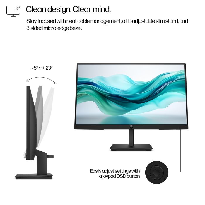 HP S3 PRO 322PF 21.5 FHD (1920x1080) FHD IPS 250n 5ms HDMI DP VGA 3/3/0