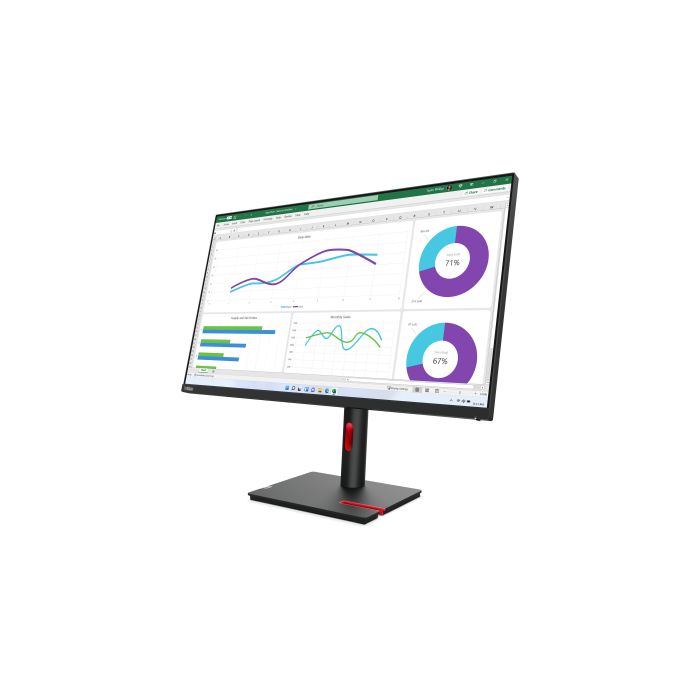 Lenovo Monitor ThinkVision T32h-30 31,5" IPS QHD AG 4ms 350cd 1000:1 60Hz Dock Tilt Swivel Lift Pivot