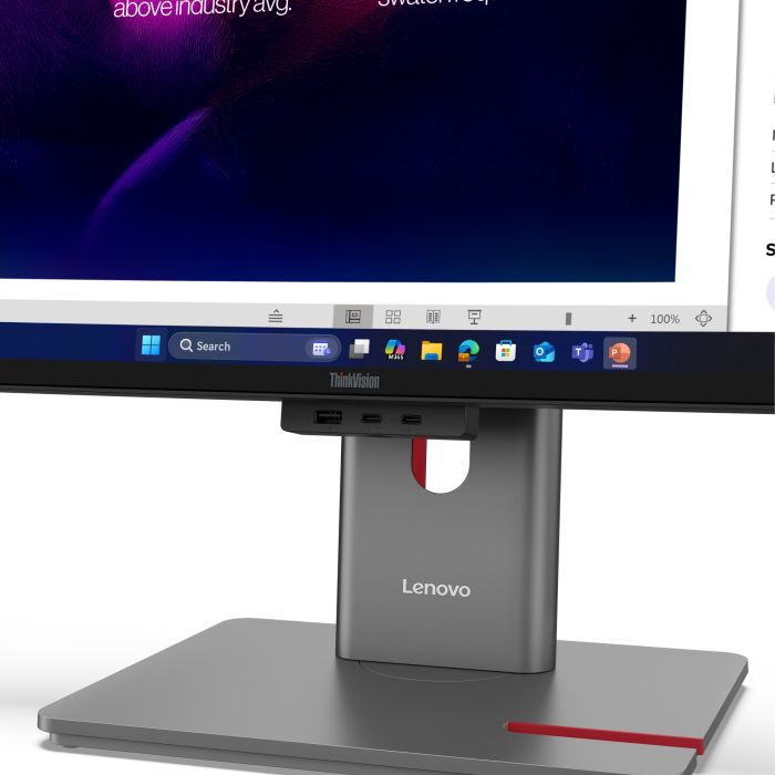Lenovo Monitor ThinkVision P40WD-40 40" IPS 5K WUHD AG Curved 4ms 1000:1 120Hz Dock Daisy MC60 Camera Speakers Tilt Swivel Lift