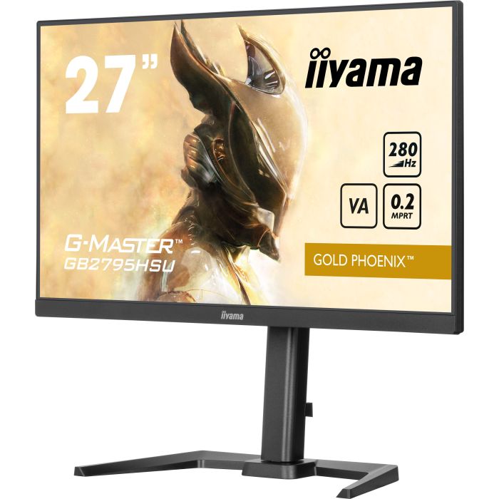 iiyama Gold Phoenix GB2795HSU-B1 27" Fast VA Gaming, 1920x1080 280Hz0.2ms, 300cd/m², HDMI, FreeSync Premium