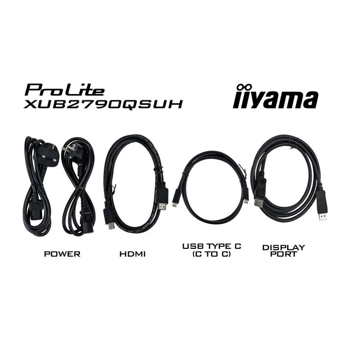 iiyama ProLite XUB2790QSUH-B2 27" IPS-panel QHD, 2560X1440,100Hz, 0.4ms, HDMI, DP