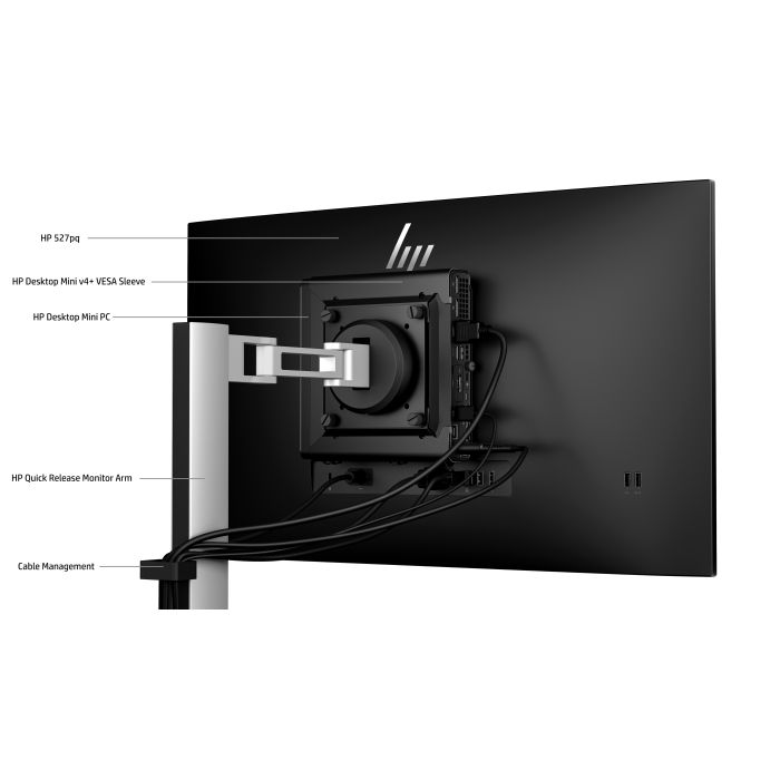 HP S5 PRO 527PQ 27 QHD (2560x1440) FHD IPS 350n 5ms DP HDMI USB-B HAS 3/3/0