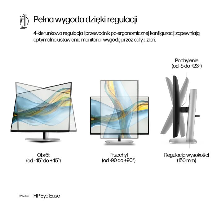 HP S5 PRO 524PN 24 WUXGA 16:10 1920X1200 IPS 350CD 1500:1 5MS DP HDMI 3/3/0