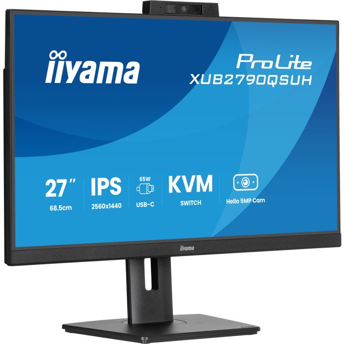 iiyama ProLite XUB2790QSUH-B2 27" IPS-panel QHD, 2560X1440,100Hz, 0.4ms, HDMI, DP