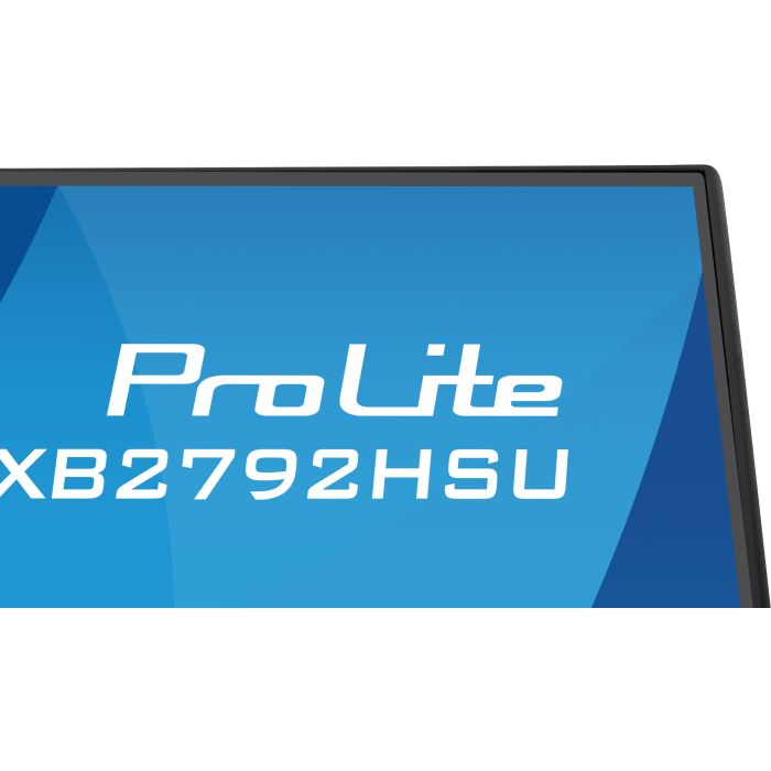 iiyama Monitor ProLite XB2792HSU-B1 27" IPS 4-side slim, 1920x1080 120Hz3ms, 300cd/m², 15cmHeightAdj.Stand, Green Choice, HDMI, DP