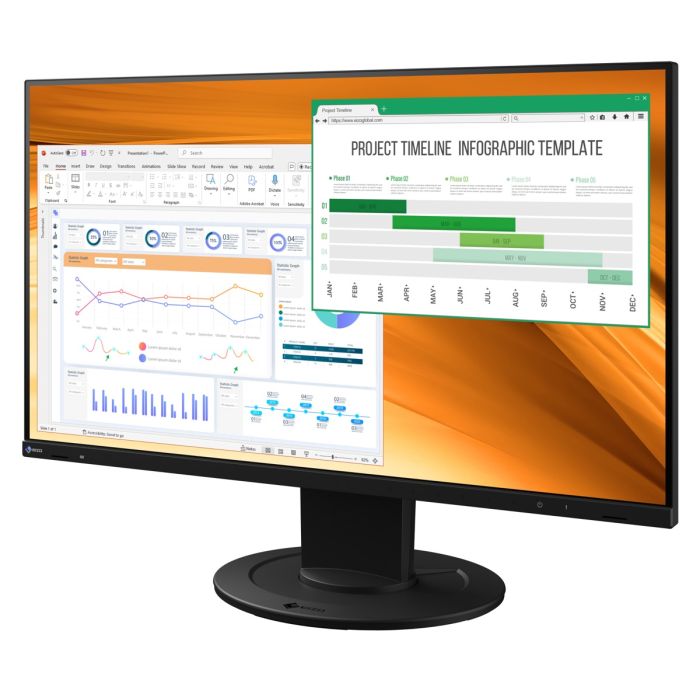 EIZO FlexScan EV2400R-BK