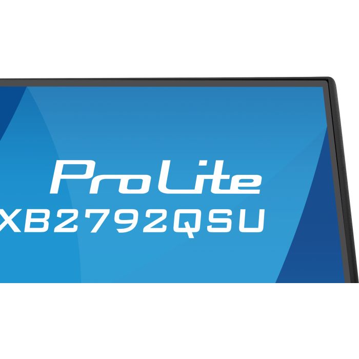 iiyama Monitor ProLite XB2792QSU-B1 27" IPS 4-side slim, 2560x1440 120Hz3ms, 350cd/m², Green Choice, 15cmHeightAdj.Stand, HDMI, DP