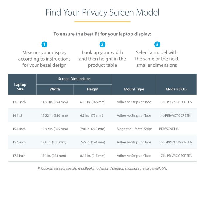 15.6IN LAPTOP PRIVACY SCREEN/GOLD PRIVACY FILTER/SECURITY SHI