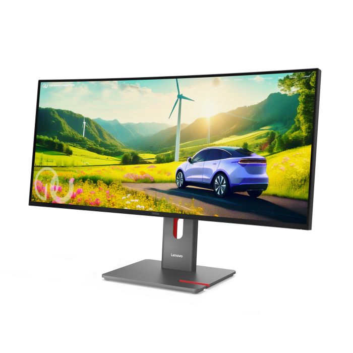 Lenovo Monitor ThinkVision P34WD-40 34" IPS WQHD 4ms 350cd 2000:1 120Hz Dock DaisyChain HUB Speakers Tilt Swivel Lift