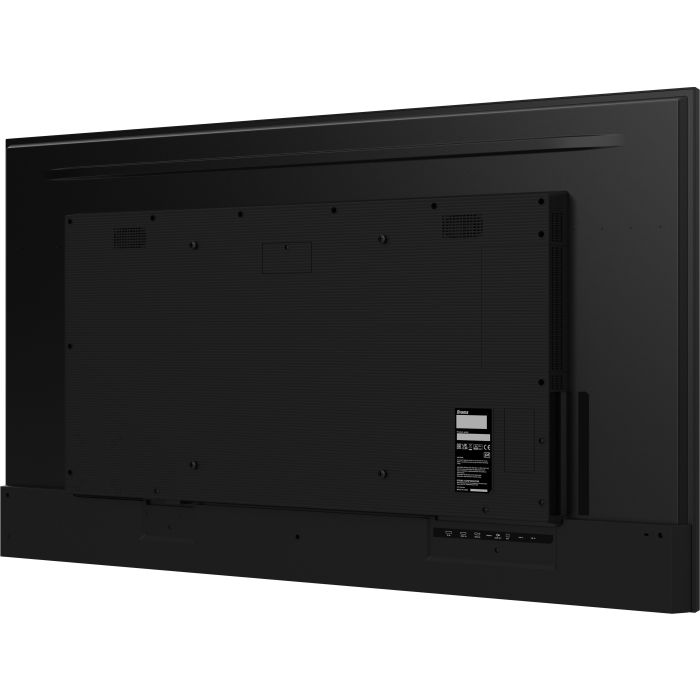 iiyama ProLite LH6565UHSB-B1 65" UHD IPS panel, 3840x2160, 800cd/m², 24/7, iiSignage², 2x HDMI, DP, Land/Port, VESA Mount 400x400
