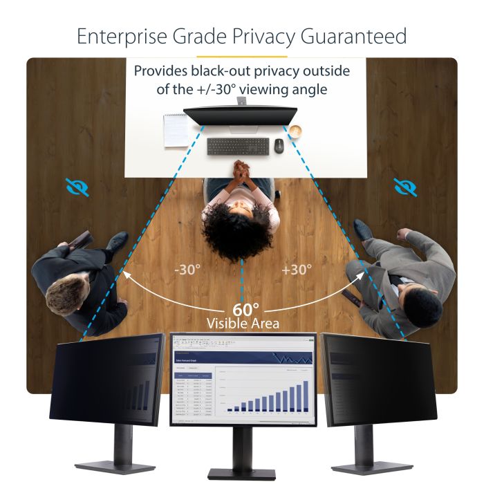 27IN MONITOR PRIVACY SCREEN/HANGING ACRYLIC FILTER/SHIELD