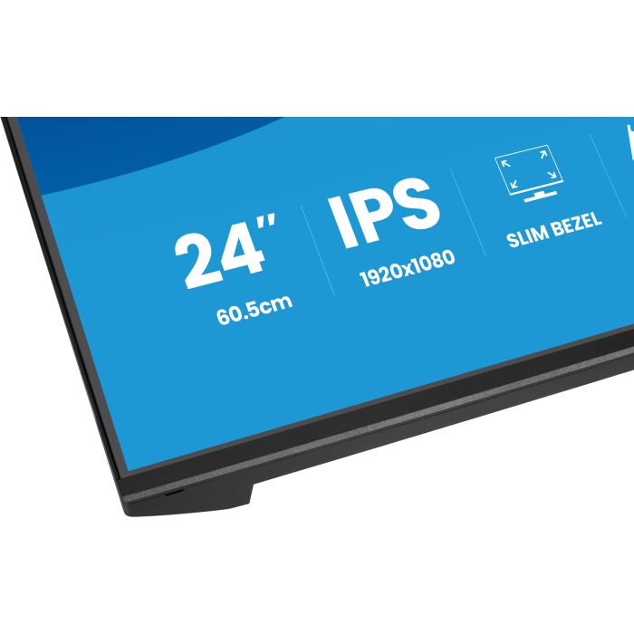 iiyama Monitor ProLite XB2493HSU-B1 24" IPS-panel, 1920x1080 120Hz1ms, 350cd/m², 15cmHeight Adj.Stand, HDMI, DP