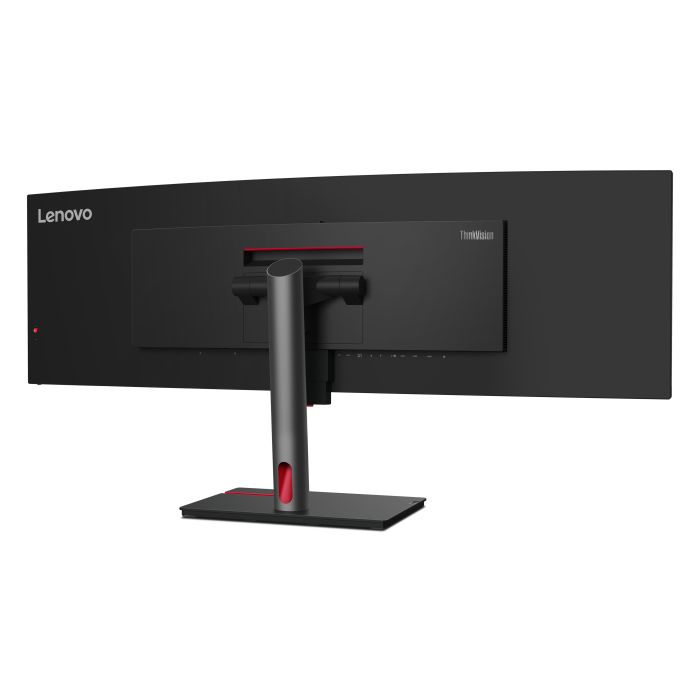 Lenovo Monitor ThinkVision P49w-30 49" 32:9 IPS 5120 x 1440 Curved 4ms 350cd 2000:1 60Hz Dock Speakers Tilt Swivel Lift