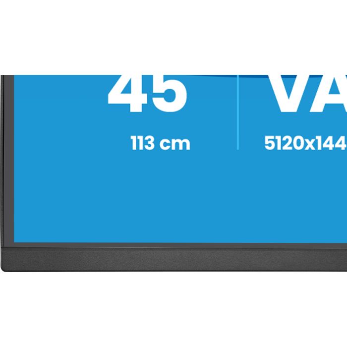 iiyama Monitor ProLite XCB4594DQSU-B1 44,5" UW Curved VA-panel, DQHD 5120x1440 75Hz2ms, 450cd/m², 2xHDMI, 2xDP