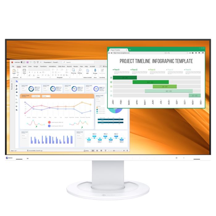 EIZO FlexScan EV2400R-WT