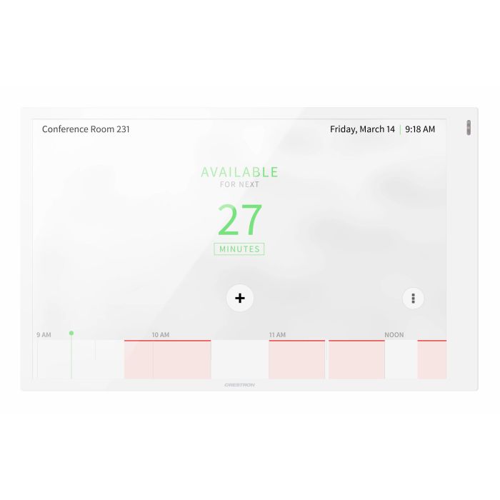 10.1IN ROOM SCHEDULING TOUCH/SCREEN WHITE SMOOTH