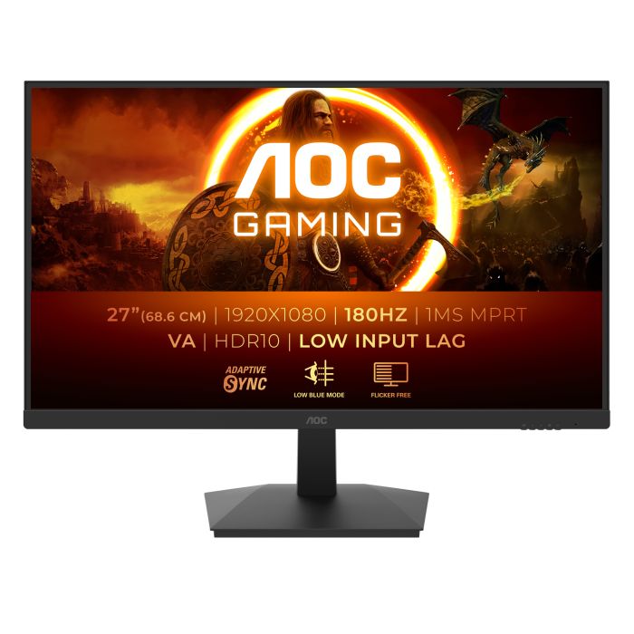 AOC GAMING 27G15N2 27IN FHD/MONITOR 180HZ 16:9 1MS 1920X1080