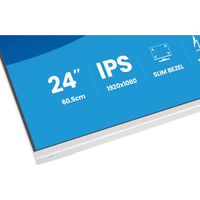 iiyama Monitor ProLite XB2497HSU-W1 24" WH IPS-panel, 1920x1080 120Hz4ms, 350cd/m², 15cmHeight Adj.Stand, HDMI, DP
