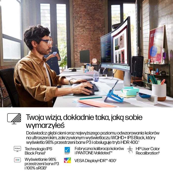 HP S7 PRO 738PU 37.5 ZOLL 21:9/3840X1600 IPS 400CD 2000:1 5MS