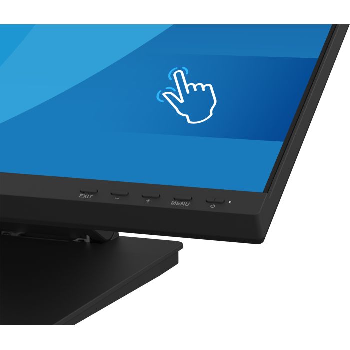 iiyama ProLite Touch Screen T2454MSC-B3AG 24" IPS FHD, 1920x1080, 300cd/m², HDMI, DP, Speakers, Double Hinge stand, 10P Touch, Anti Glare