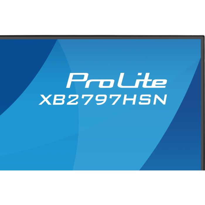 iiyama Monitor ProLite XB2797HSN-B1 27" IPS-panel, 1920x1080 100Hz1ms, 350cd/m², USB-C Dock, 15cmHeightAdj.StandHDMI, DP